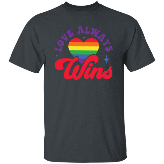 Love Always Wins, LGBT Gift, Pride's Day, Respect LGBT Unisex T-Shirt