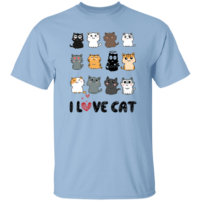 I Love Cat, Cute Cats, Funny Cats, My Love Cat Unisex T-Shirt