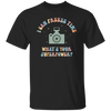 I Can Freeze Time, What's You Superpower, Groovy Cameraman Unisex T-Shirt