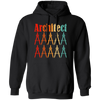 Architecture Student, Architect Compass Retro, Love Math, Love Compass Pullover Hoodie