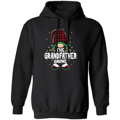 The Grandfather Gnome Present For Family, Xmas Cute Gnome Lover Pullover Hoodie