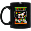 Juneteenth 1865, Black Freedom Celebrating, Black Education Black Mug