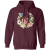 Hummingbird With Flower, Love Hummingbird, Beautiful Flowers Pullover Hoodie