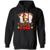 Digesting Turkey Face, Turkey_s Day, Thanksgiving Chicken Pullover Hoodie