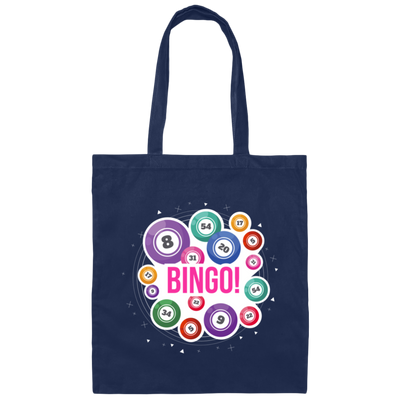 Go Bingo, Love Bingo, Best To Yell, Love To Holler In Bingo Canvas Tote Bag