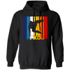 Retro Parkour Jumping, Birthday Gift, Free Running, Climbing Movement Pullover Hoodie