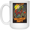 Trick Or Treat, Halloween Party, Halloween Holiday White Mug