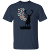 Butterfly From Deer, Wild Deer Lover, Happyness From Deer Unisex T-Shirt