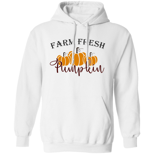 Farm Fresh Pumpkin, Pumpkin Design, Happy Halloween Pullover Hoodie