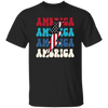 America, Flash America, American Flag, July 4th Unisex T-Shirt