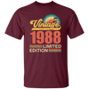 Hawaii 1988 Gift, Vintage 1988 Limited Gift, Retro 1988, Tropical Style Unisex T-Shirt