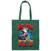 Birthday Boy Gaming Games Saying, Birthday Gift Canvas Tote Bag
