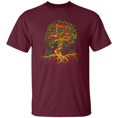 DNA Tree Of Life, Genetics Colorful Biology Science Unisex T-Shirt