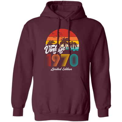 Vintage 1970, 1970 Birthday, 1970 Limited Edition, 1970 Retro Pullover Hoodie