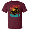 Support Your Local Farmer, Farming, Retro Farmer Unisex T-Shirt