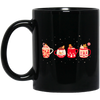 Christmas Cups, Coffee Cup, Set Cup Of Christmas, Merry Christmas, Trendy Christmas Black Mug