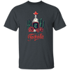 Tequila Bottle, Wine Bottle Central Cactus Forest Unisex T-Shirt