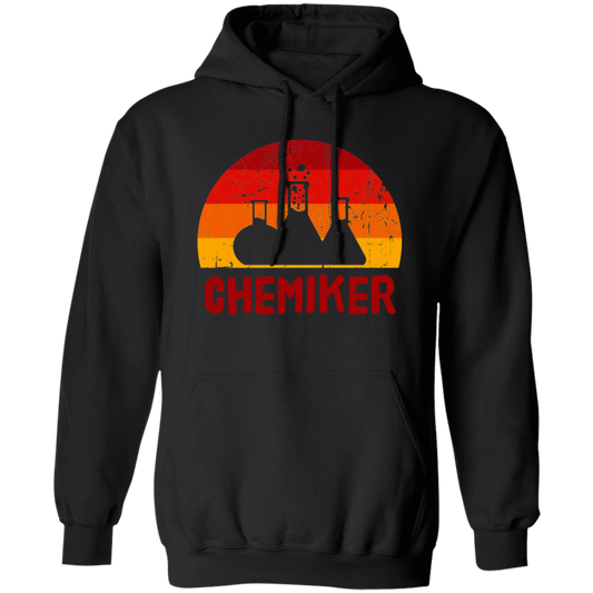 Chemistry Best Gift, Chemistry Science, Chemiker Gift, Retro Chemistry Pullover Hoodie