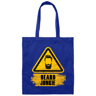 Beard Junkie Bearded Man Beard Grooming Shave Gift Canvas Tote Bag