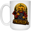 Halloween Night, Horror Halloween, Happy Halloween White Mug