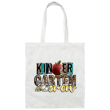 Love Baby Kinder Garten Crew Kindergarten Lover Canvas Tote Bag
