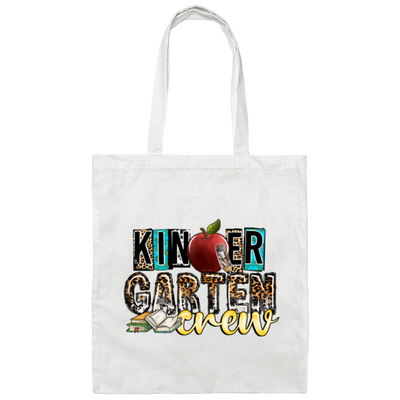 Love Baby Kinder Garten Crew Kindergarten Lover Canvas Tote Bag