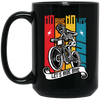 No Bike No Life, Let's Ride Bike, Retro Bike, Motorcycle Vintage Black Mug