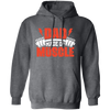 Dad Made Of Muscle, Father's Day, Gymer, Muscle Dad Pullover Hoodie