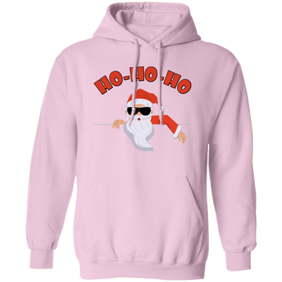 Ho Ho Ho, Funny Santa Claus, Cool Santa, Santa Jump To The House, Merry Christmas, Trendy Christmas Pullover Hoodie