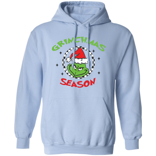 Grinchmas Season, Love Grinch, Merry Christmas, Trendy Christmas Pullover Hoodie