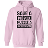 Save A Pit Bull Muzzle A Politician, Love Pit Bull Pullover Hoodie