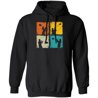 Retro Blowing Job, Glass Blowing, Squares Glassworking, Vintage Style Pullover Hoodie