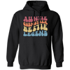 Auntie Godmother Bestie Legend, Retro Mother Gift Pullover Hoodie