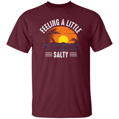 Feeling A Little Salty, Feel The Beach, Retro Beach Unisex T-Shirt