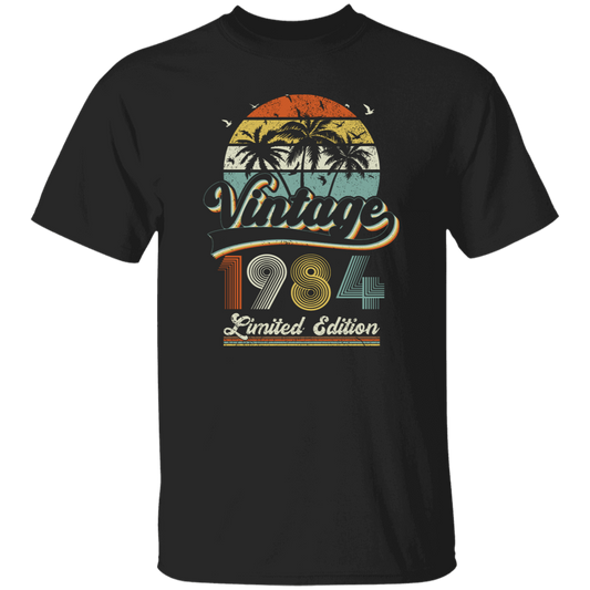 Vintage 1984, Birthday 1984, Retro Birthday, Limited Edition Unisex T-Shirt