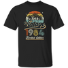 Vintage 1984, Birthday 1984, Retro Birthday, Limited Edition Unisex T-Shirt