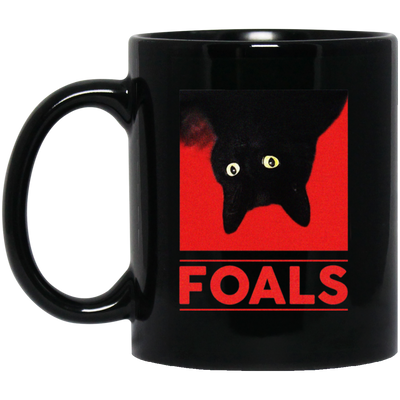 Black Cat, Foals Tour, Love Foals Cat, Best Of Foals, My Love My Cat Black Mug