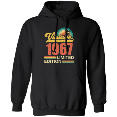 Hawaii 1967 Gift, Vintage 1967 Limited Gift, Retro 1967, Tropical Style Pullover Hoodie