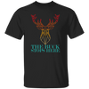 Vintage Abstract Deer Hunting, The Buck Stops Here, Deer Hunter Unisex T-Shirt