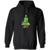 Merry And Bright, Christmas Tree, Love Christmas Pullover Hoodie