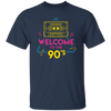 Welcome To The 90s, 90s Cassette, Disco Music Unisex T-Shirt