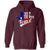 Don't Mess With Texas, Lone Star State, US State, Funny Not Texas Pullover Hoodie