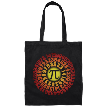 Captain Pi Retro, Pi Day Math Gift, Love Pi, Best Of Pi, Like A Sun Canvas Tote Bag