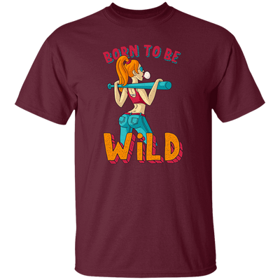 Born To Be Wild, Swag Girl, Cool Girl, American Girl Unisex T-Shirt