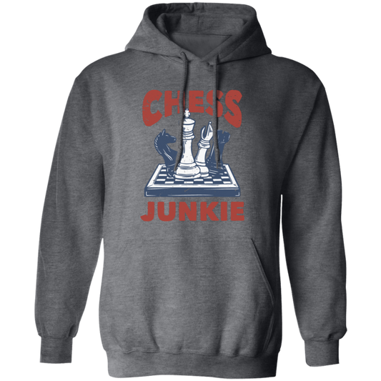 Chess Junkie, Chess, Chess Player, Chess Sport Pullover Hoodie