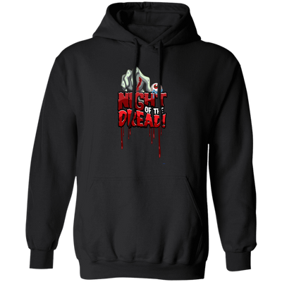 Night Of The Dread, Death Hand, Dead Eye, Horror Nights Pullover Hoodie