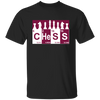 Chess Lover Gift, Chess Periodic Table, Queen Runner, Queen Chess Unisex T-Shirt