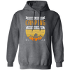 Husband And Wife Camping Partners For Life Funny Happy Camp Camping Pullover Hoodie