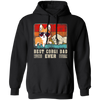 Retro Corgi, Best Corgi Dad Ever, Best Dog Dad Ever, Love Dad Pullover Hoodie