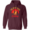 The Best Days Are Spent Golfing, Retro Golf Player Pullover Hoodie